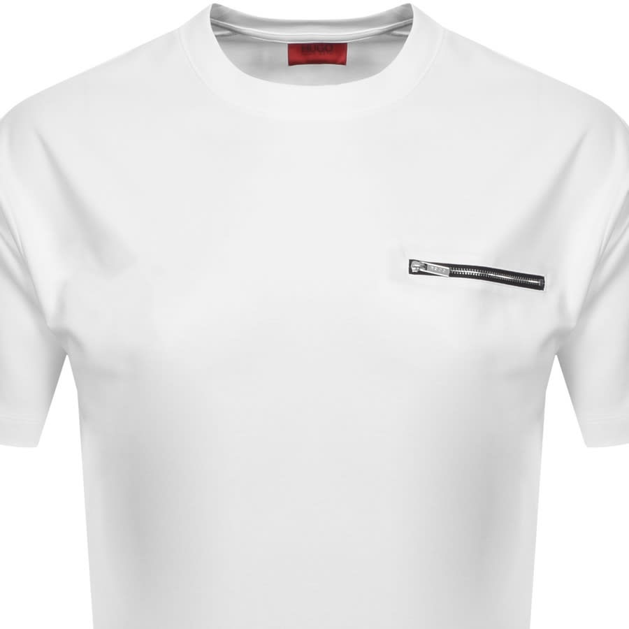 Alternative Image for ProductHUGO Dalzo Crew Neck T Shirt White2